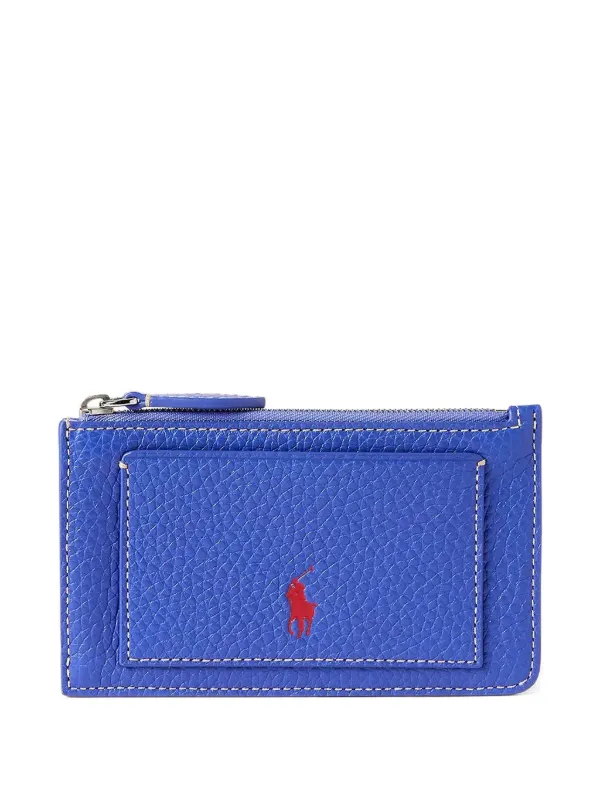 セール！Polo Ralph Lauren 上質レザー Pony Compact Wallet セール！Polo Ralph Lauren 上質レザー Pony Compact Wallet