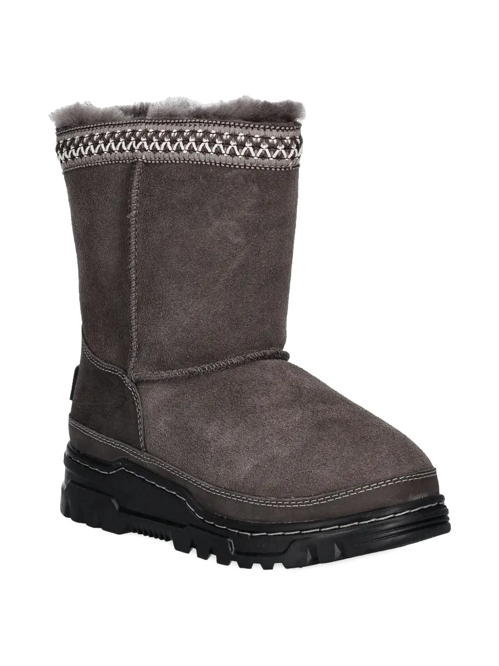 Ugg Classic Short Trailgazer Boots In Grey