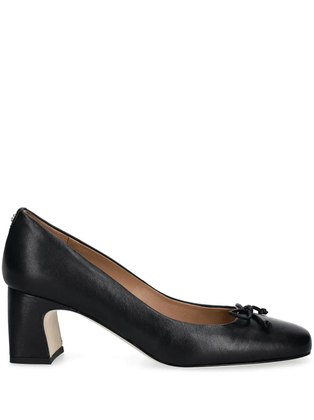 BOSS Pumps met strikdetail Zwart