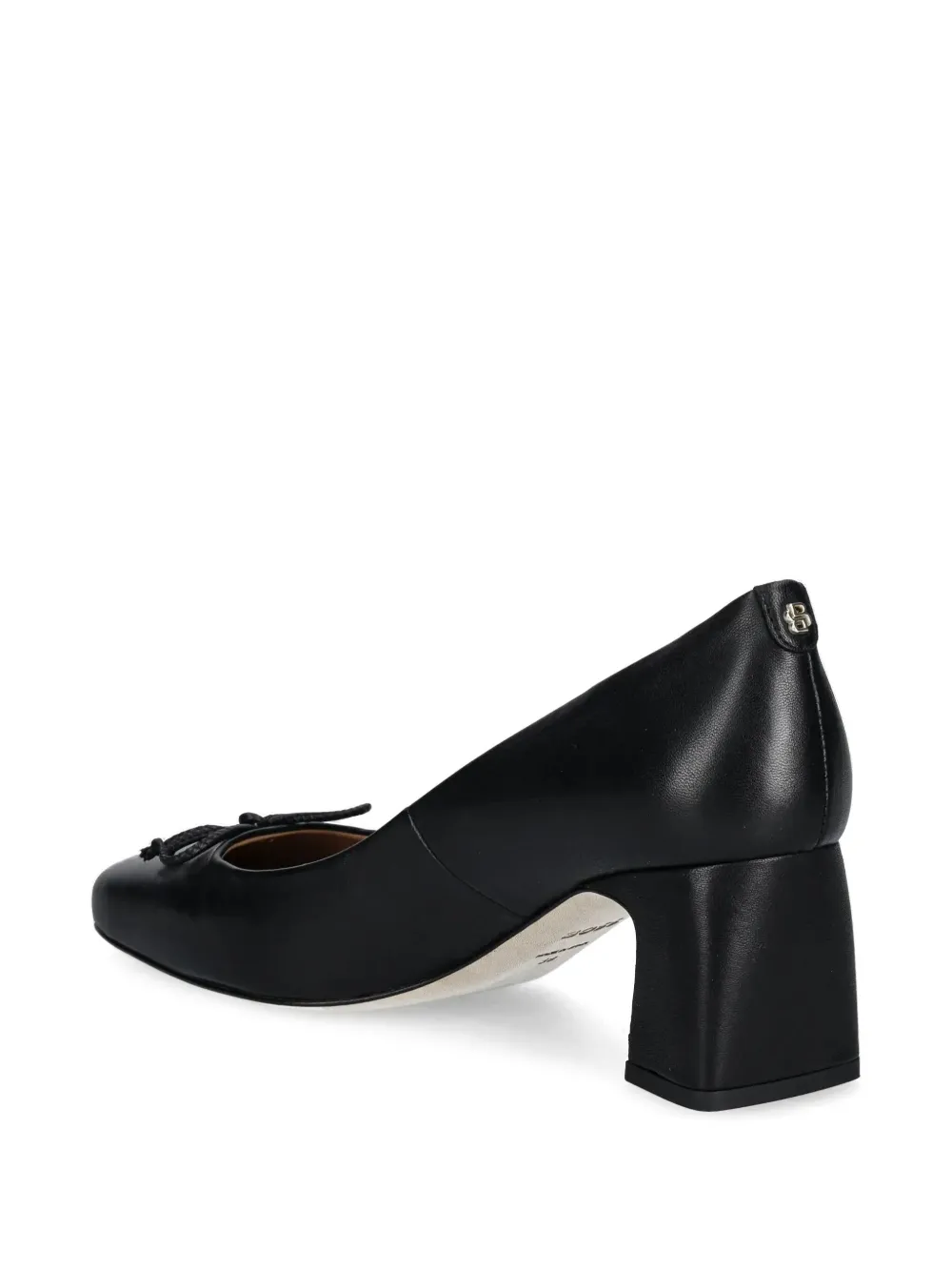 BOSS Pumps met strikdetail Zwart