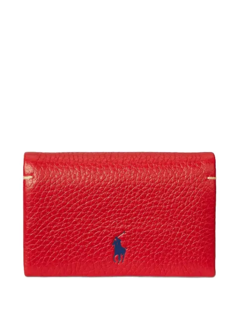 Polo Ralph Lauren cartera con compartimentos y cierre