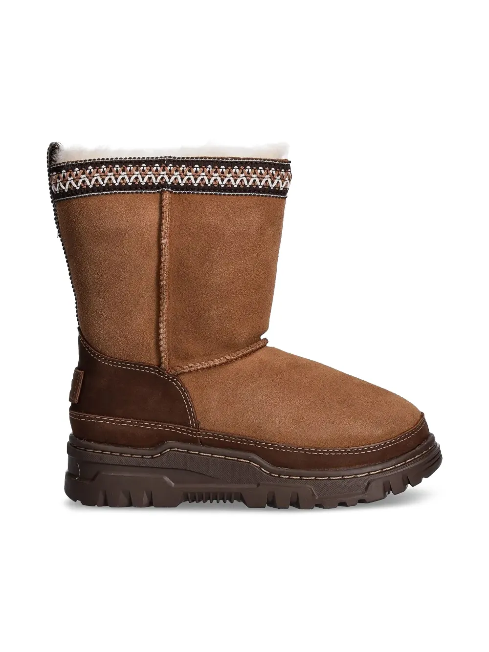 UGG Kids Classic Short Trail Gazer laarzen Bruin