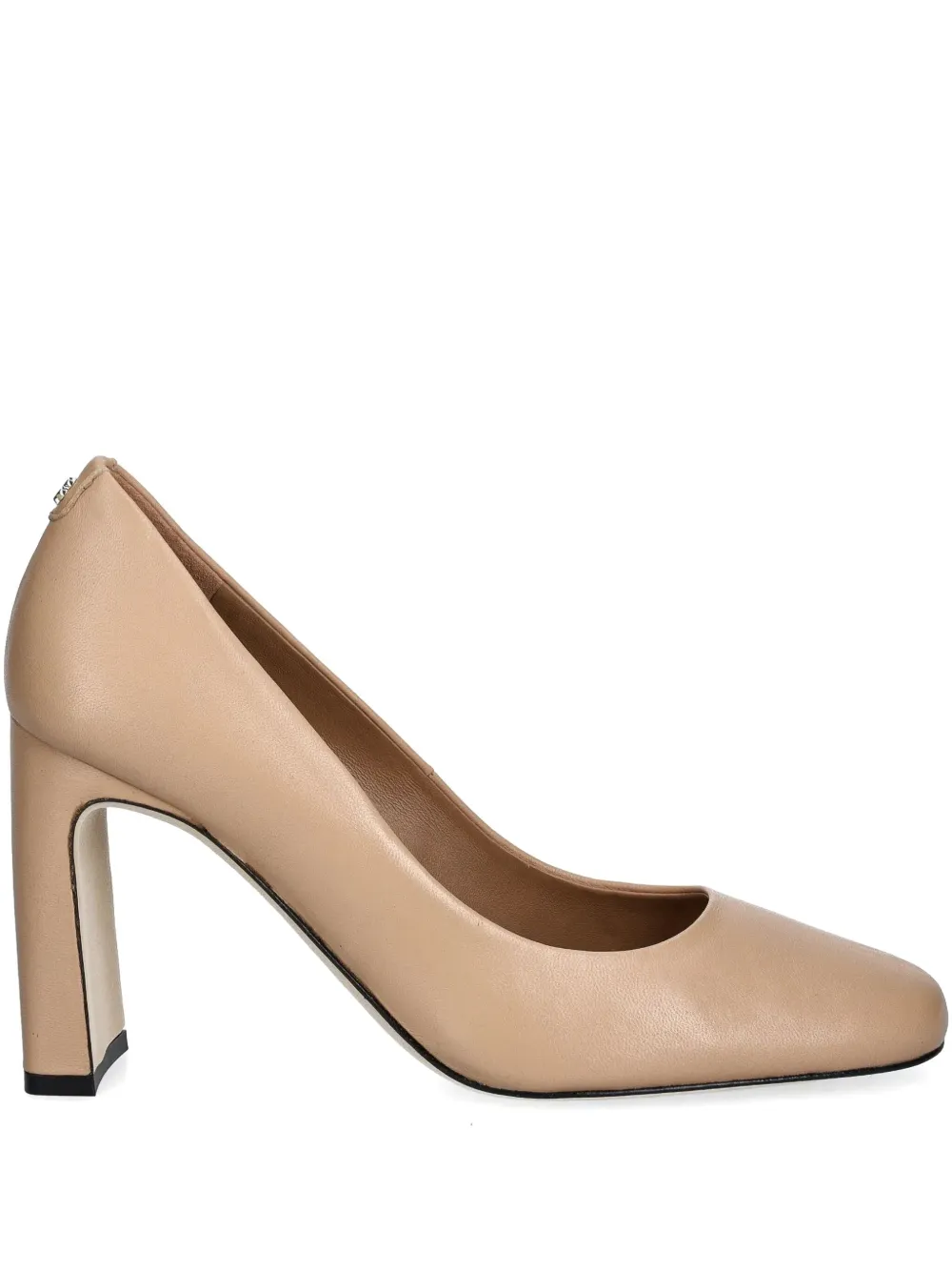 BOSS leather pumps Neutrals