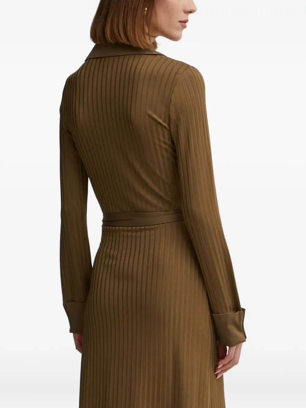 BOSS ribbed wrap mini dress | Day Dresses | Image 2