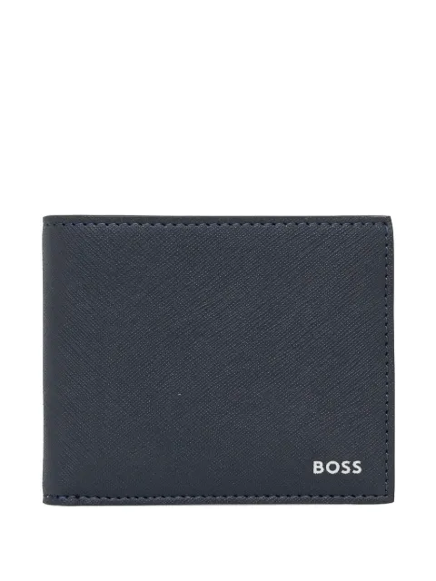BOSS cartera con compartimentos y cierre