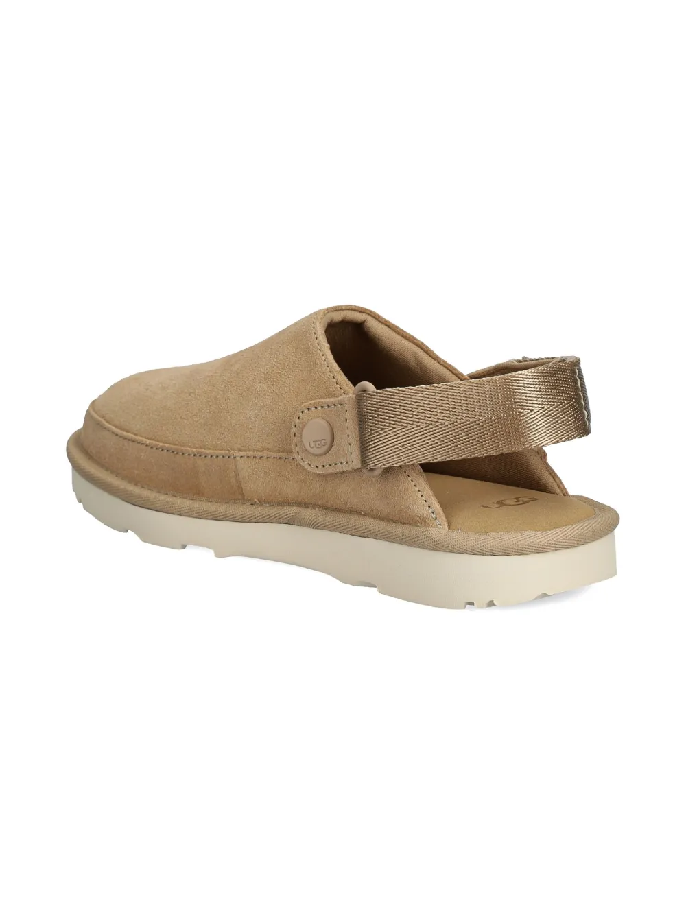 UGG leather slippers Neutrals