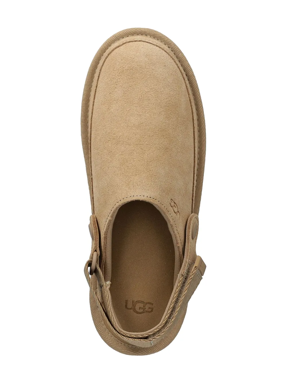 UGG leather slippers Neutrals