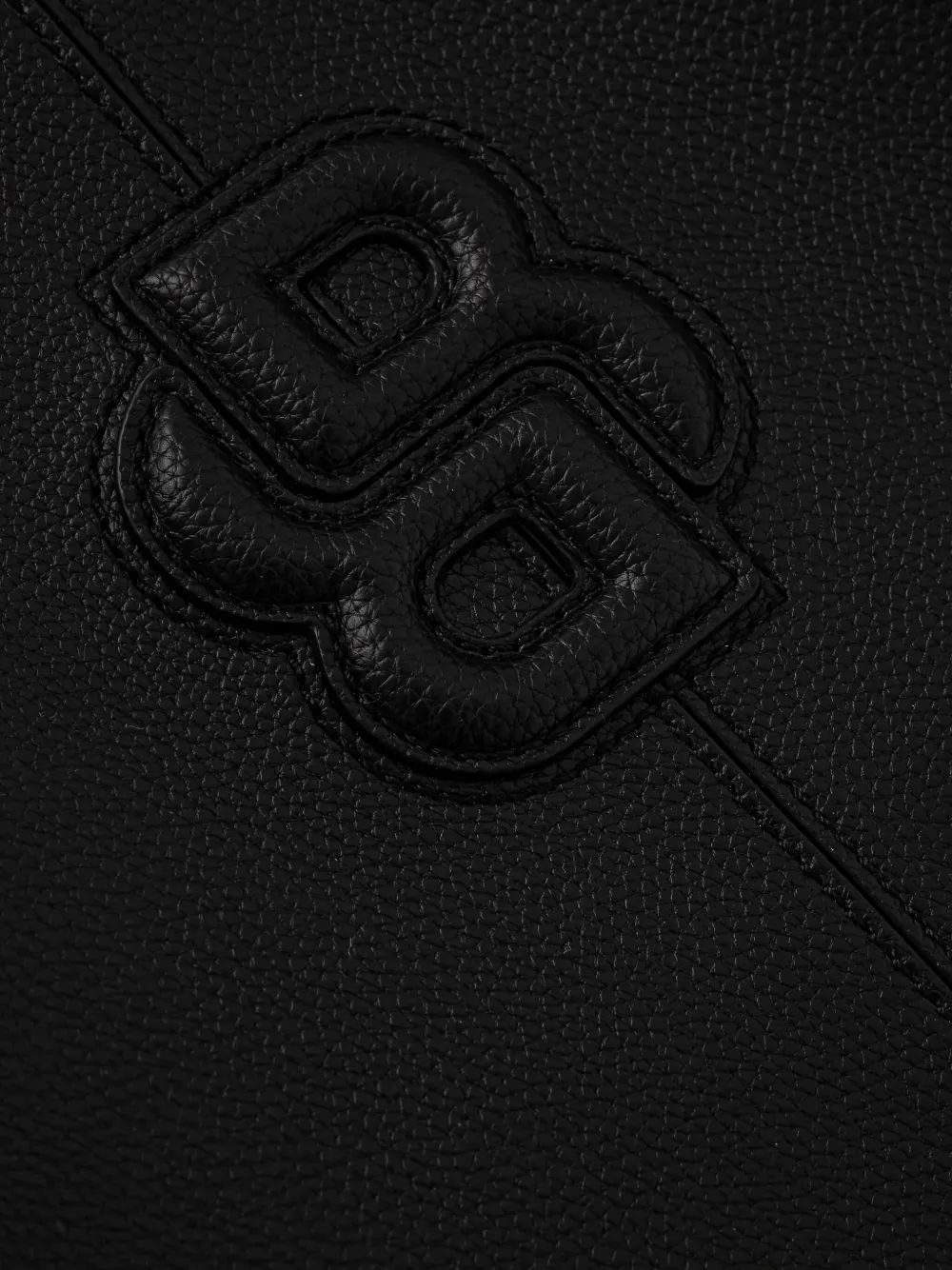 BOSS Shopper met logo-reliëf Zwart