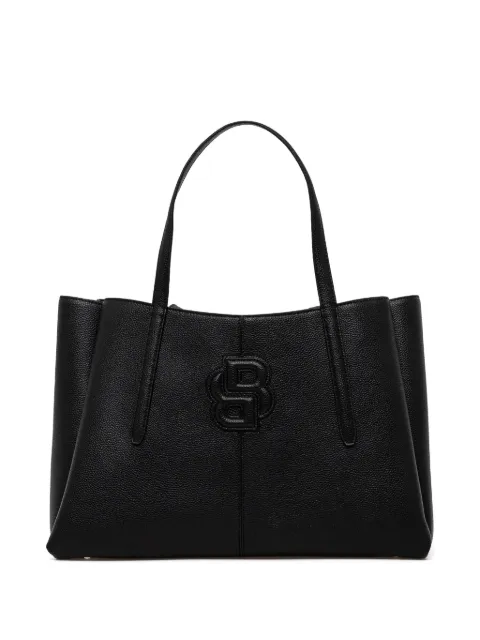BOSS logo-embossed tote bag