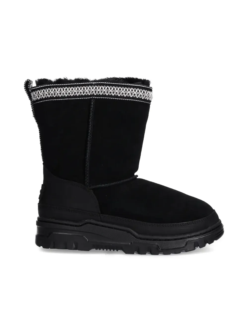 UGG Kids Classic Short TrailGazer boots BLK