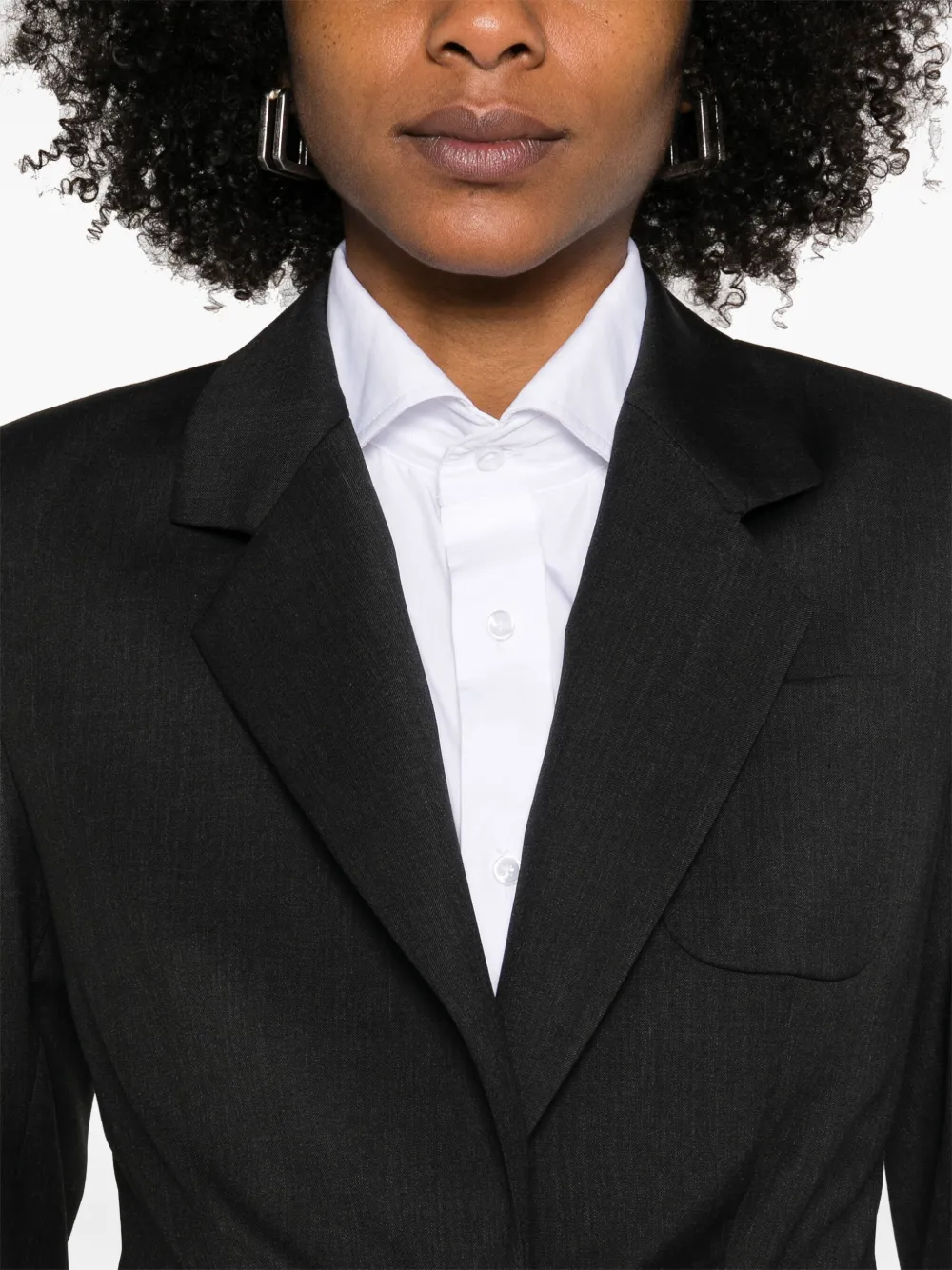Shop Vivienne Westwood Wool Blazer In Grey