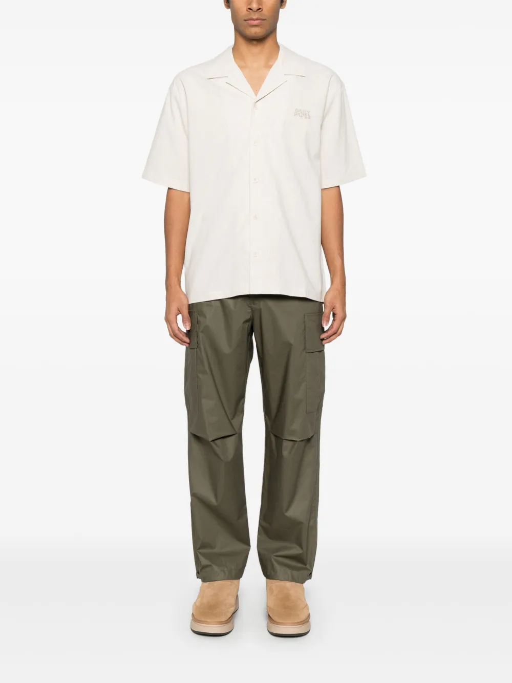 Daily Paper linen shirt - Beige