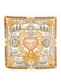 Hermès Pre-Owned 20th Century Decoupages Silk Scarf scarves - Yellow