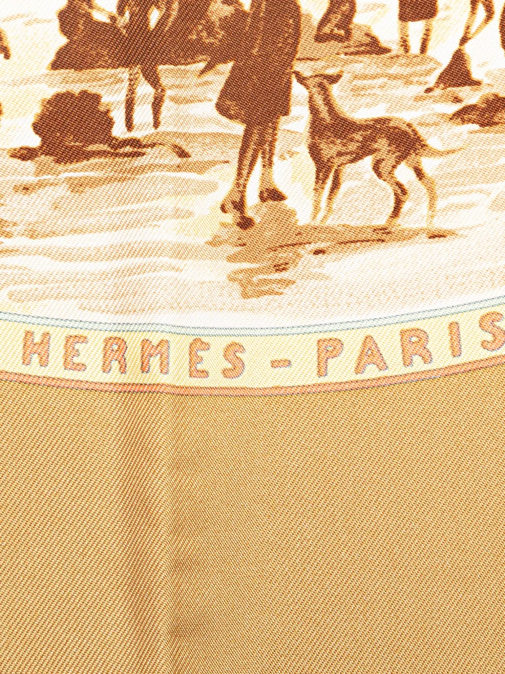 Hermès Pre-Owned foulard Cavaliers Peuls en soie 20e siècle | Image 2