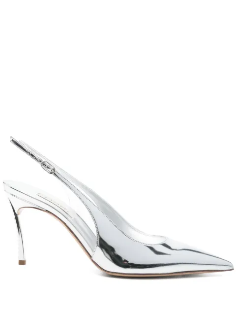 Casadei 90mm metallic pumps