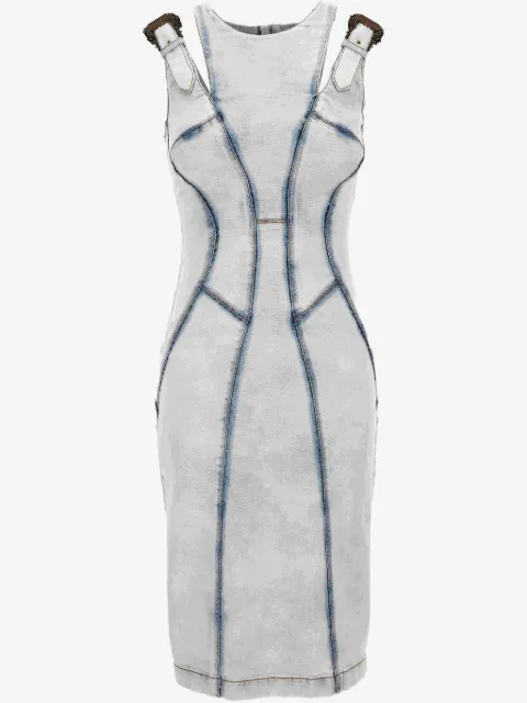 Versace Jeans Couture buckled dress