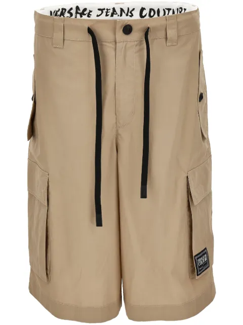 Versace Jeans Couture appliqué cargo shorts