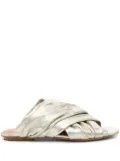 Forte Forte flat sandals - Silver