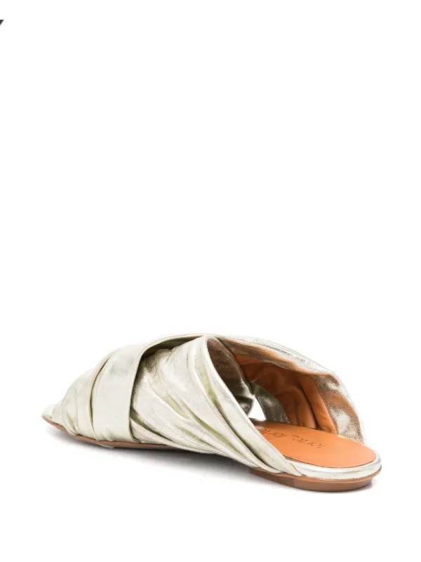 フラットシューズ FORTE FORTE Women Sandals 13691MYSHOES F47A3068 BROWN Forte Forte Shoes for Women | Online Sale up to 50% off | Lyst