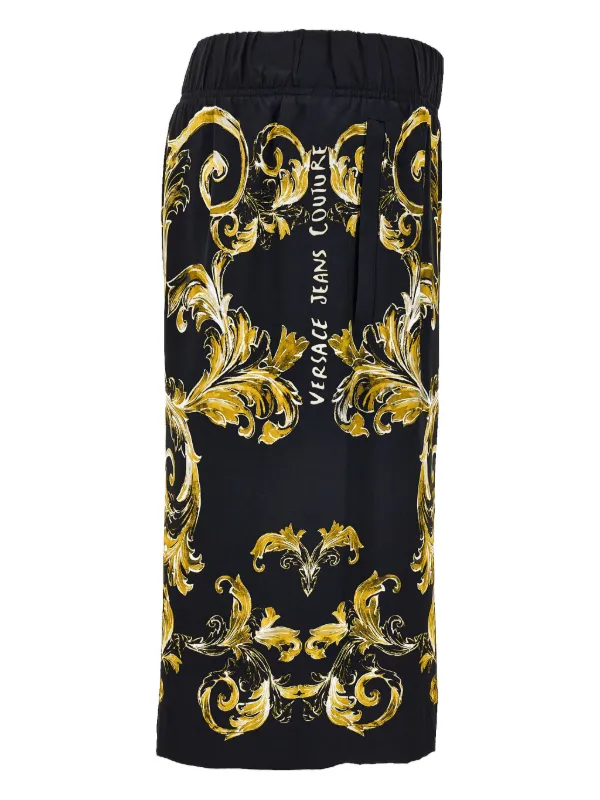 Versace Jeans Couture Printed Shorts | Black | FARFETCH