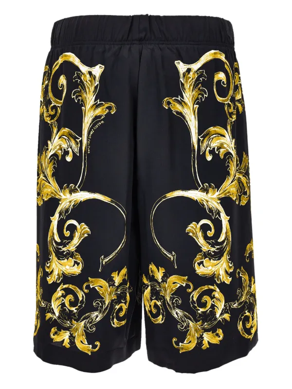 Versace Jeans Couture プリント ショートパンツ | ブラック | FARFETCH JP