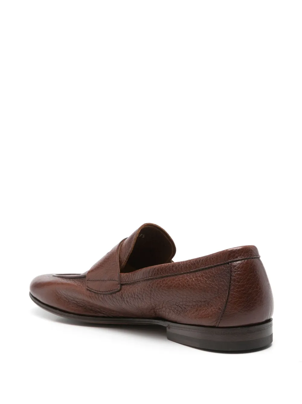 Henderson Baracco leather loafers Brown