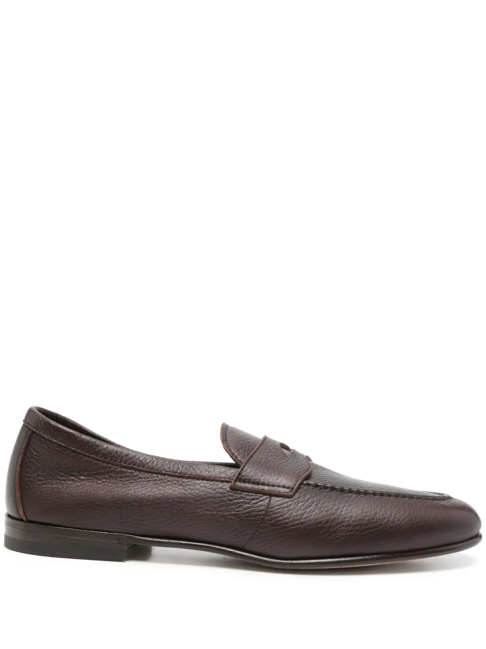 Henderson Baracco leather loafers Brown