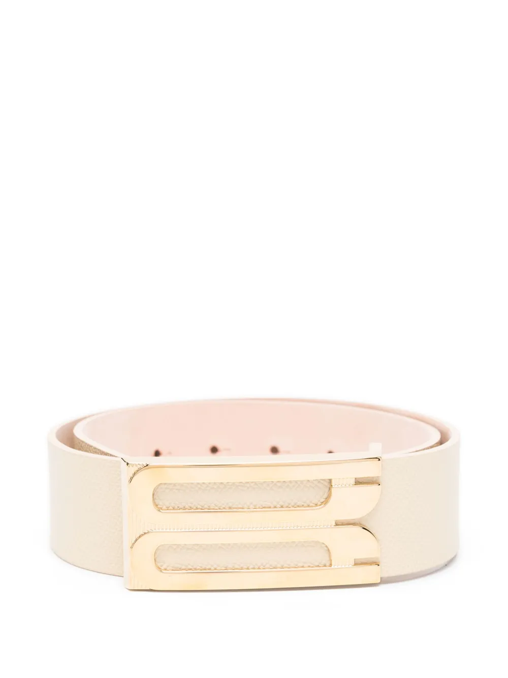 Victoria Beckham Jumbo Frame riem Beige