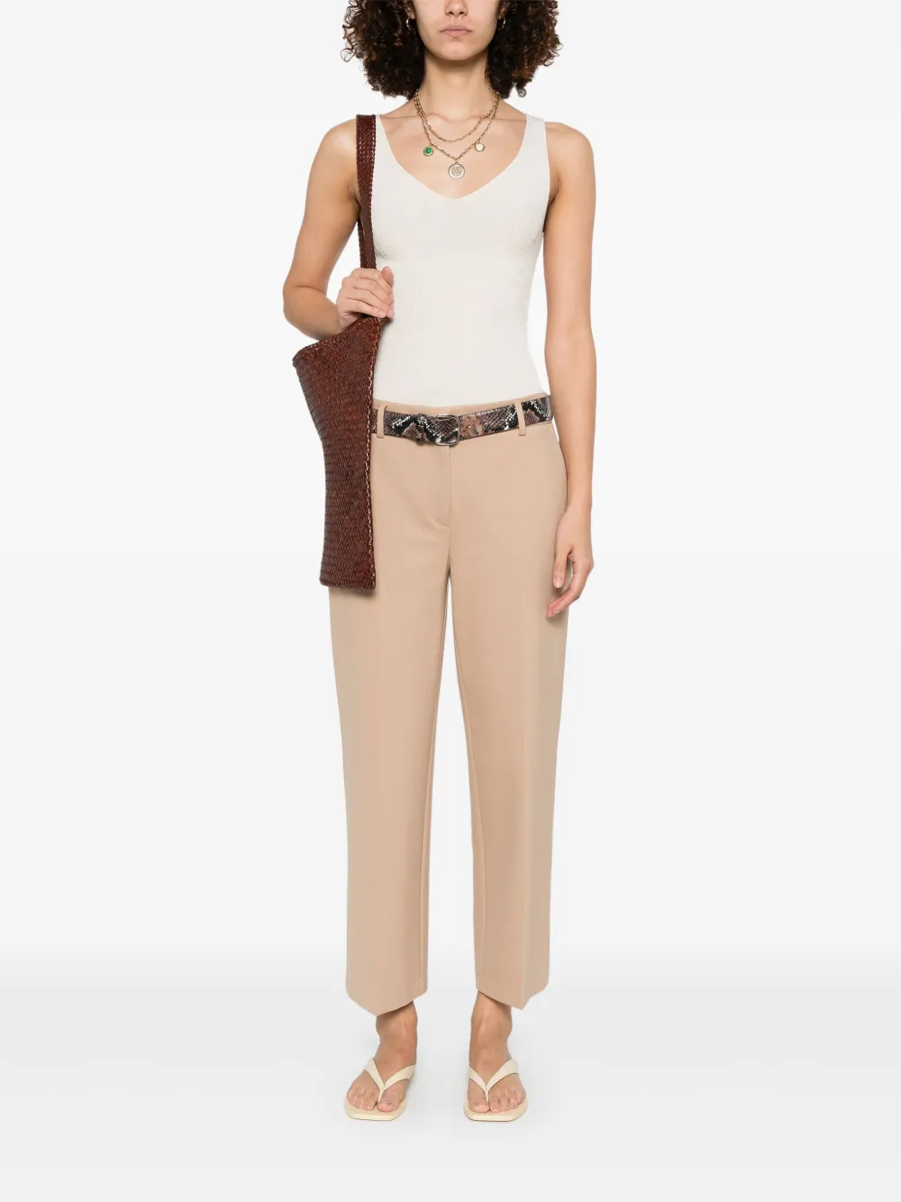 Peuterey Cropped broek - Beige