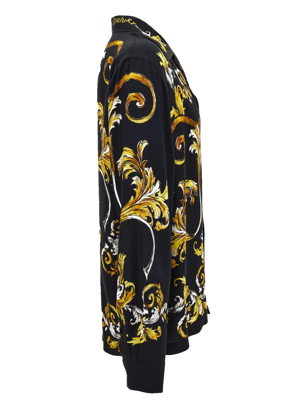 Versace Jeans Couture Overhemd met print Zwart