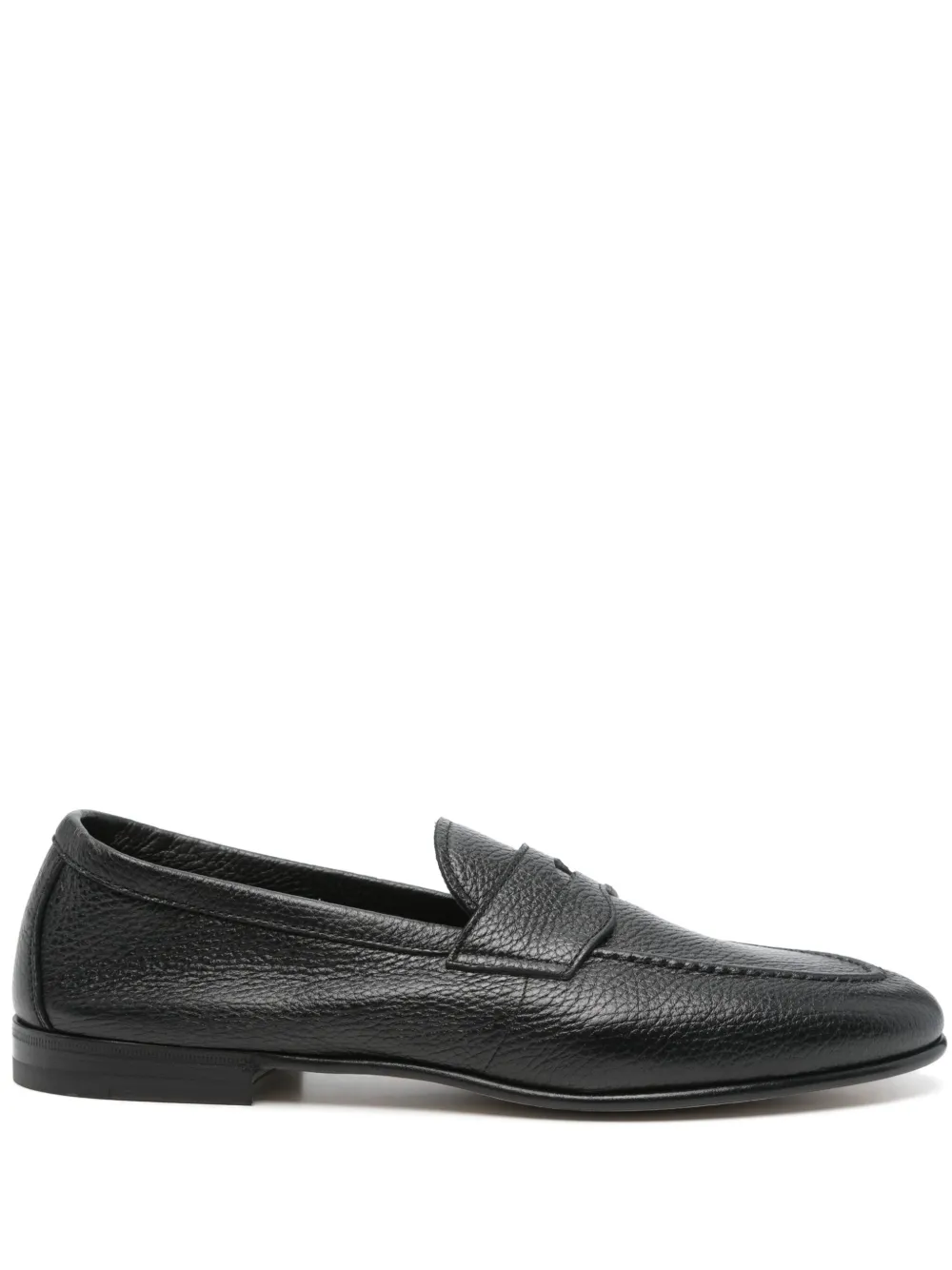 Henderson Baracco leather loafers Black