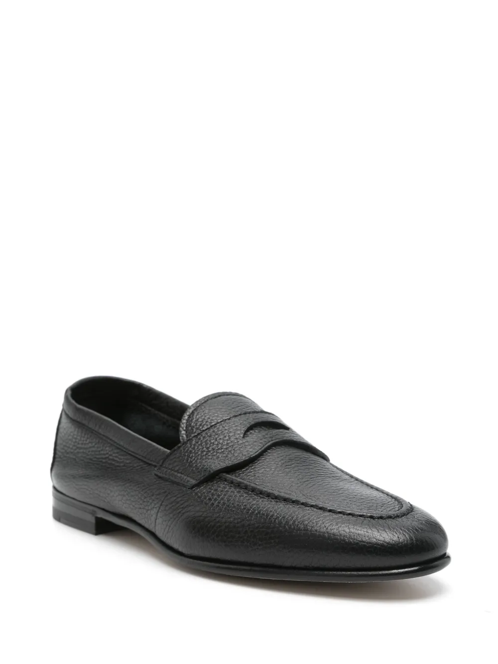 Henderson Baracco Leren loafers - Zwart