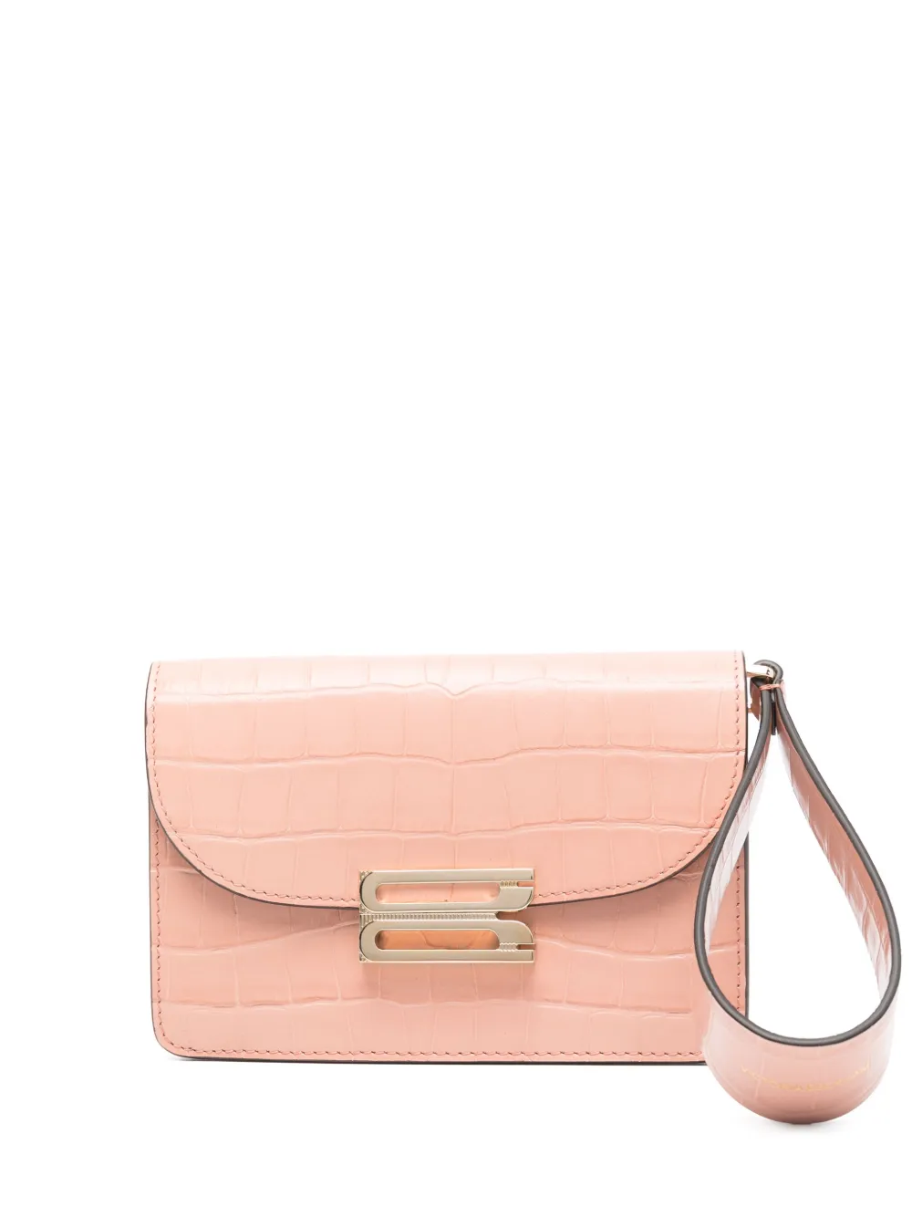 Victoria Beckham The Nano Dorian clutch Roze