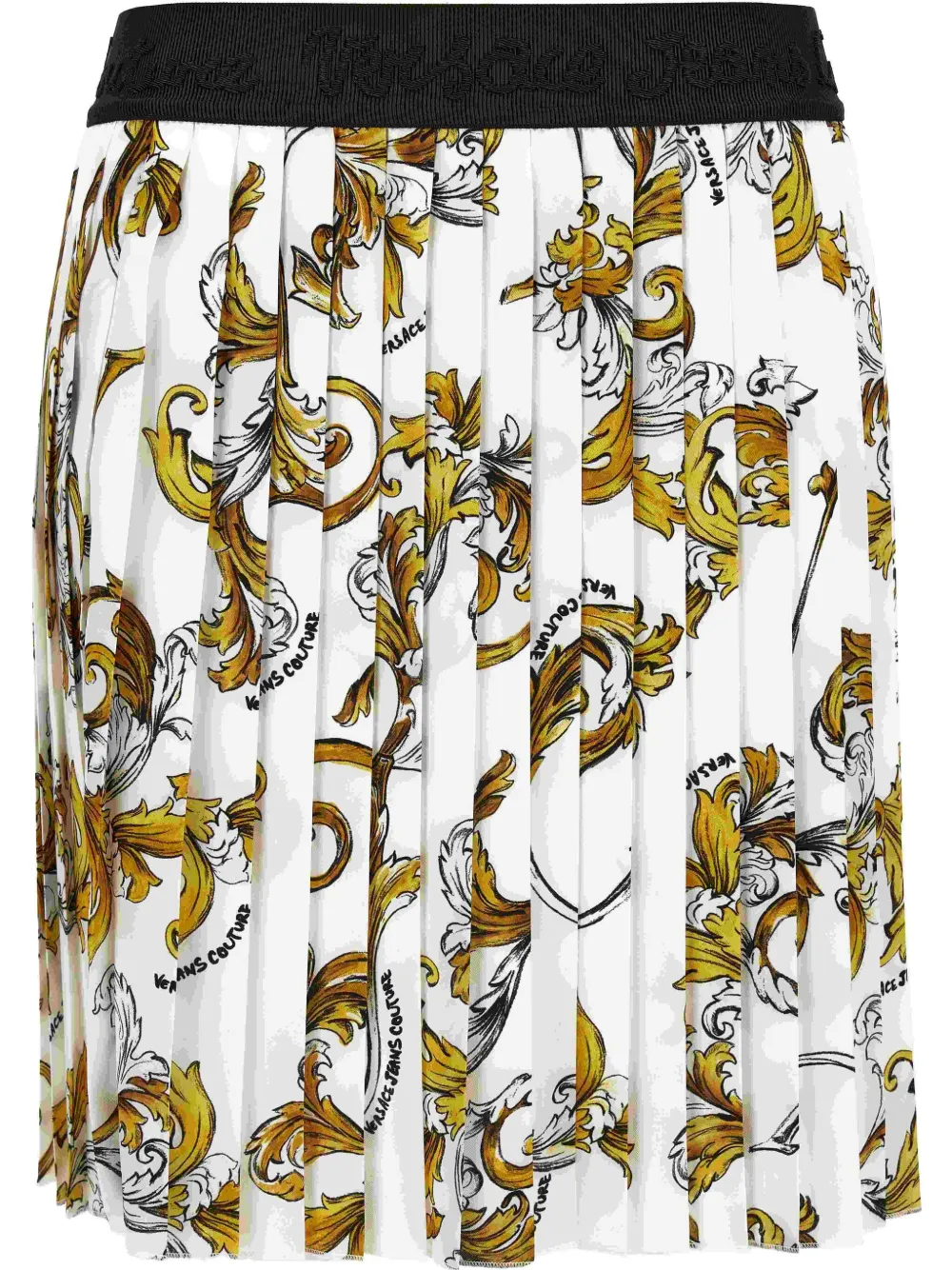 Versace Jeans Couture Plooirok Wit