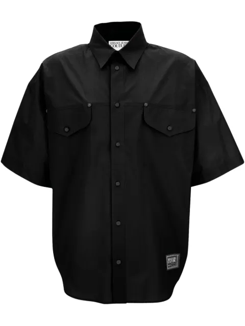 Versace Jeans Couture appliqué shirt