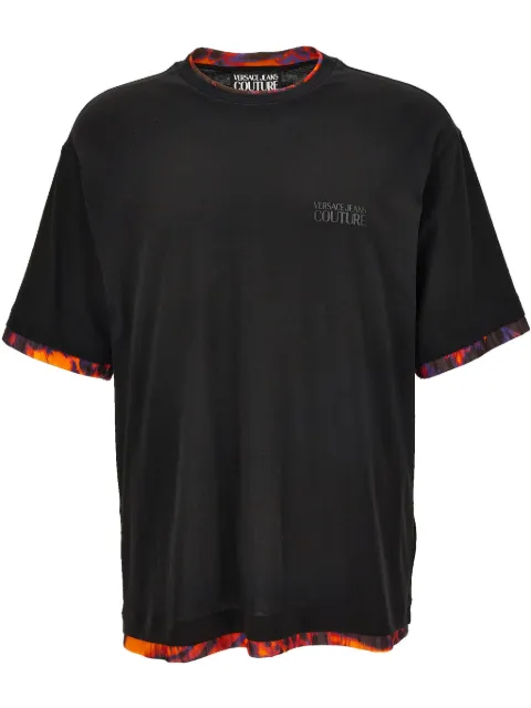 Versace Jeans Couture contrast trim t-shirt 