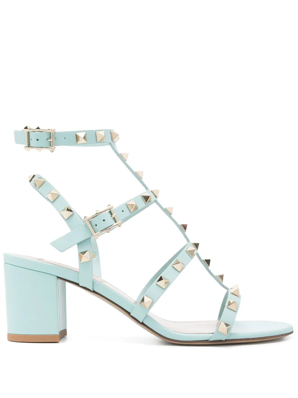 Valentino Garavani Rockstud 60mm sandalen Blauw