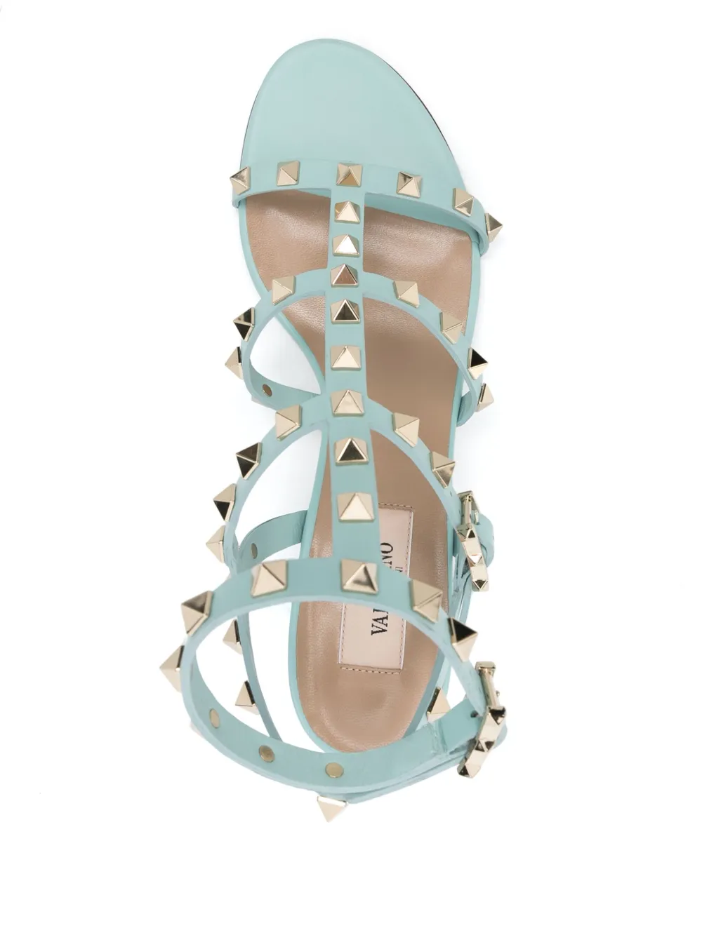 Valentino Garavani 60mm Rockstud sandals Blue