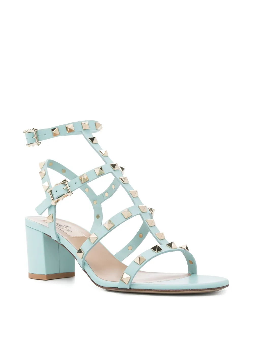 Valentino Garavani 60mm Rockstud sandals Blue