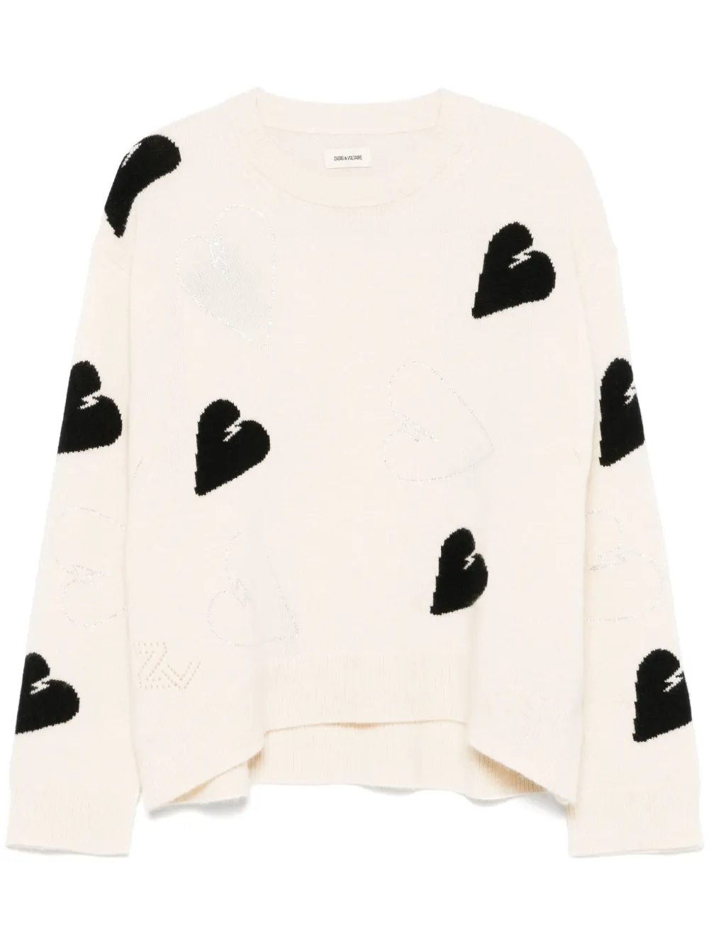 Zadig&Voltaire heart sweater