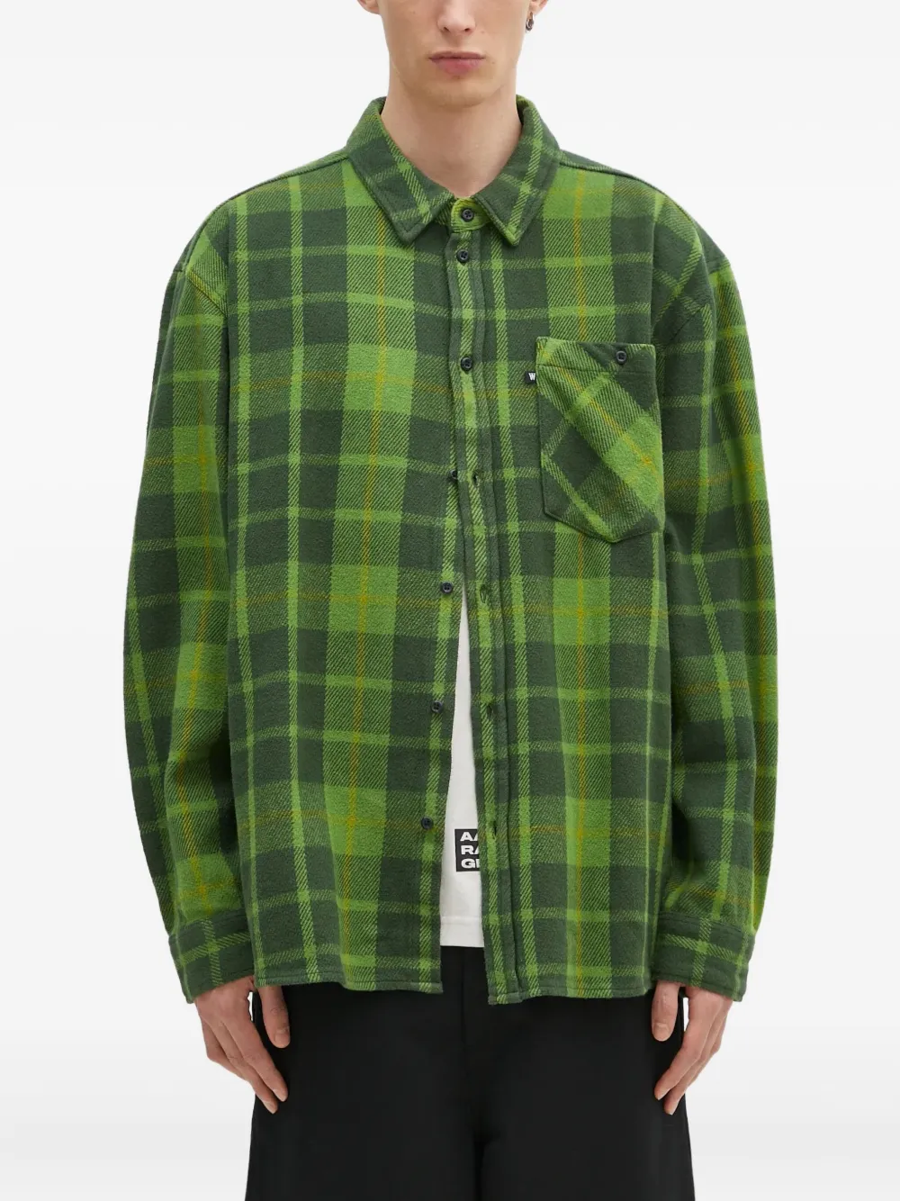 checked shirt