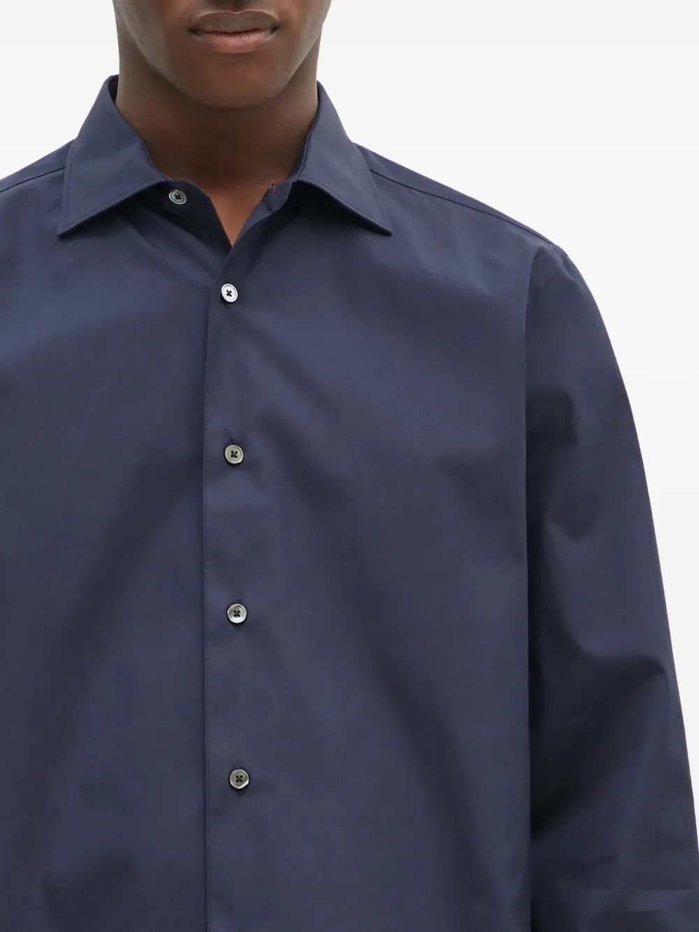 Paul Smith Katoenen overhemd met lange mouwen Blauw