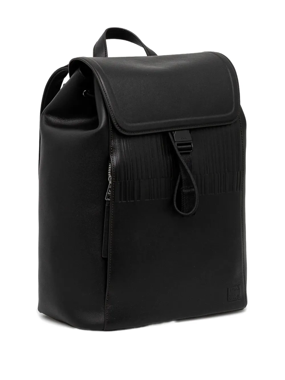 Paul Smith Leren rugzak Zwart