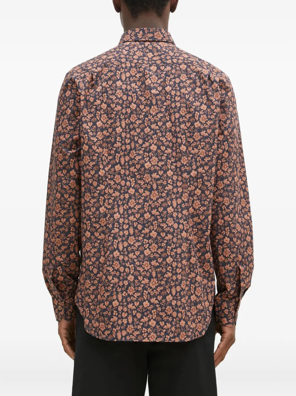 Paul Smith Overhemd met bloemenprint Blauw