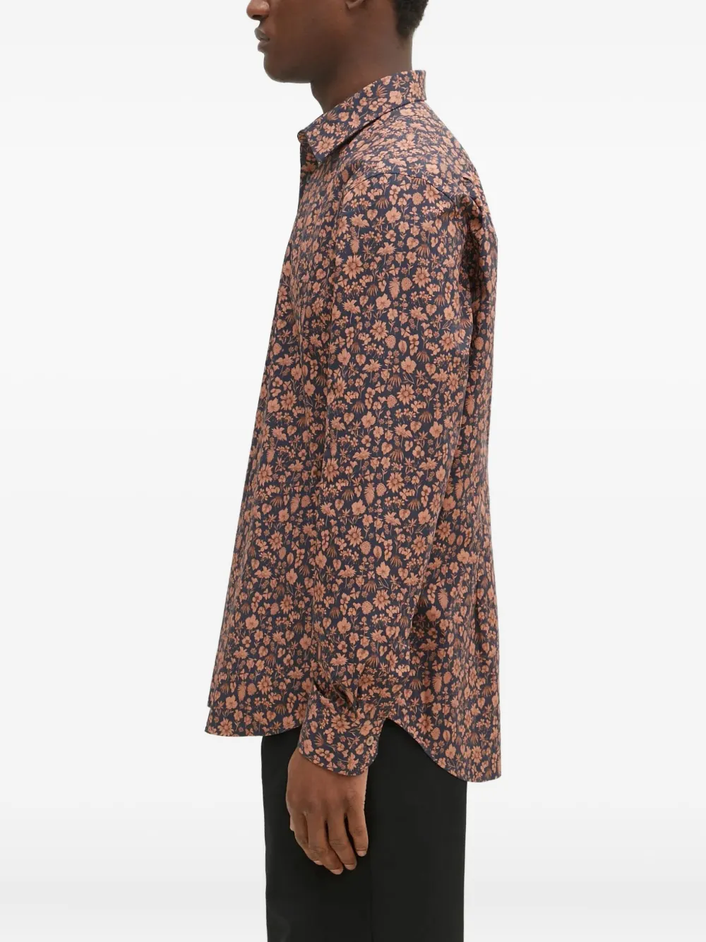 Paul Smith floral print cotton shirt | Image 2
