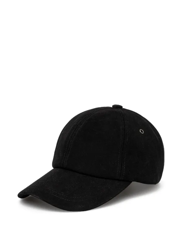 Paul Smith Leather Baseball Cap Black FARFETCH ID