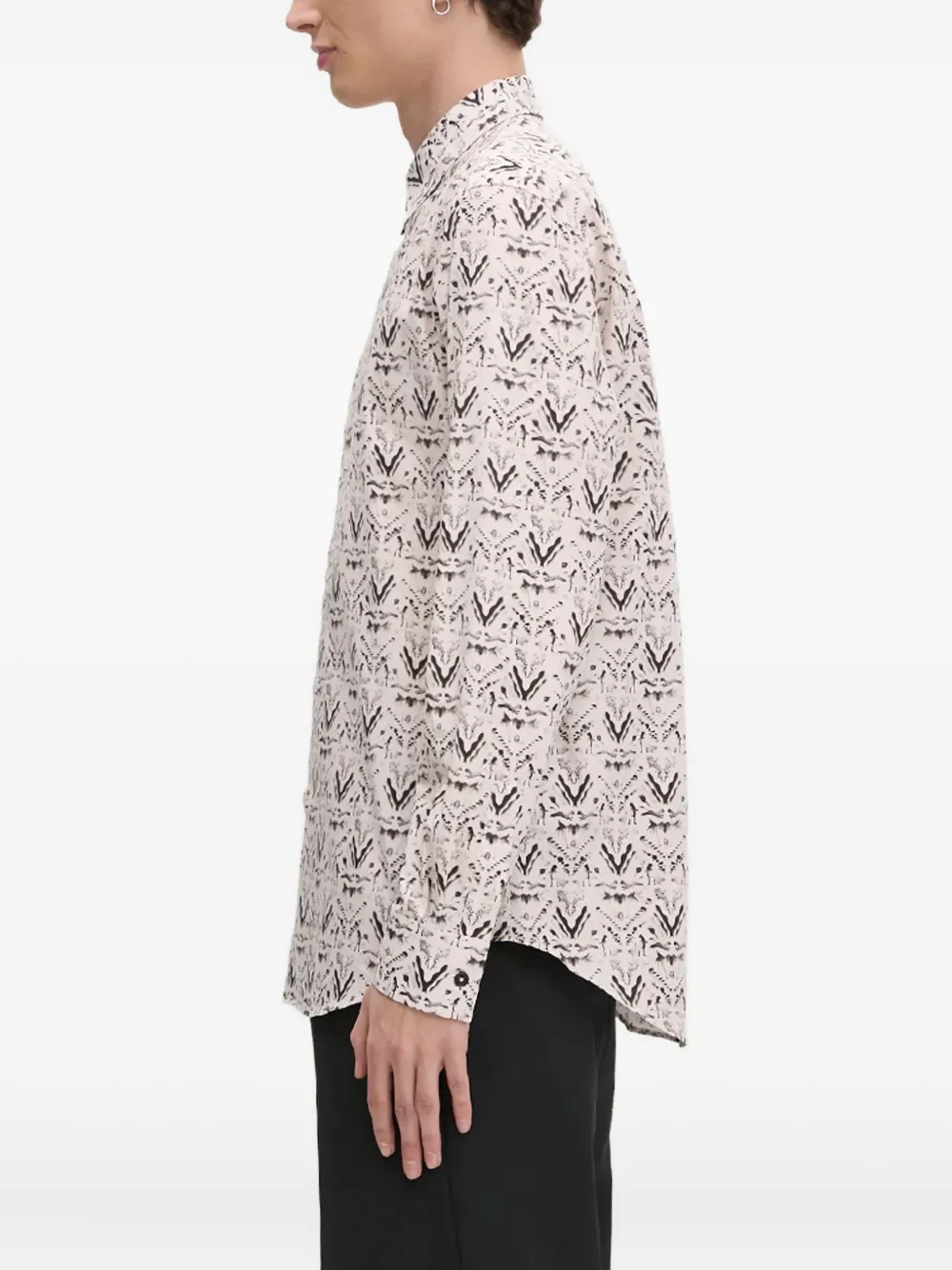 Paul Smith patterned long-sleeved shirt | Image 2