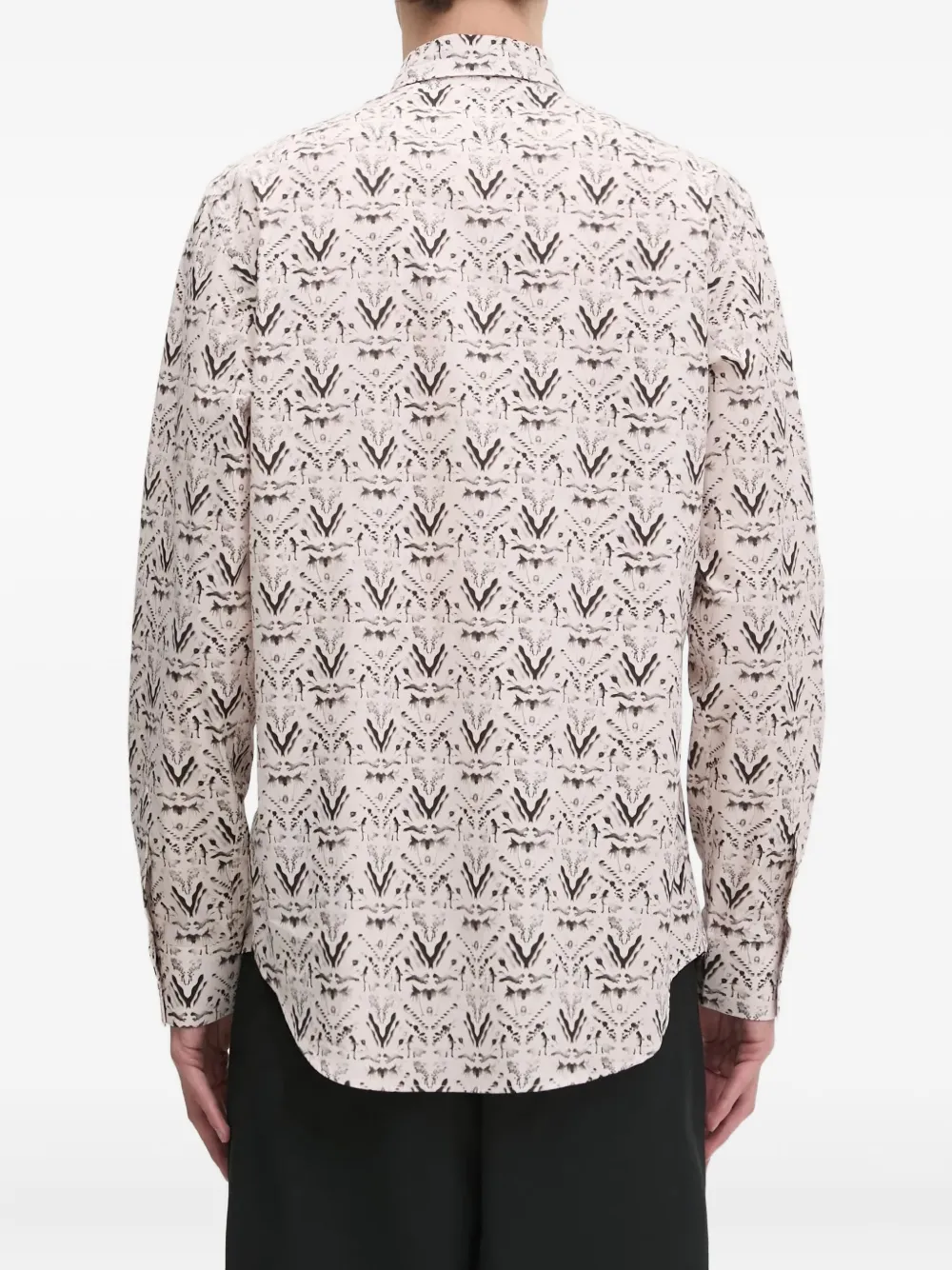 Paul Smith Overhemd met patroon Beige