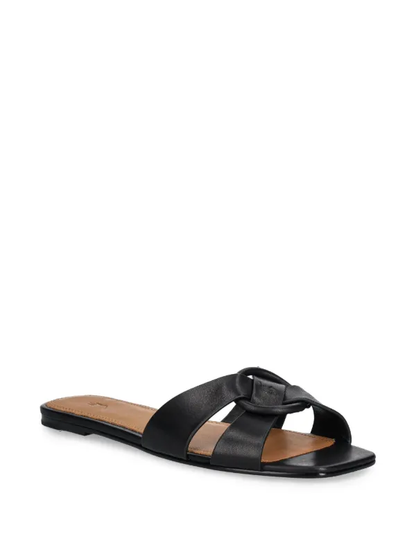 【大人気】POLO RALPH LAUREN ★快適 O-Ring Leather Sandal O-Ring Leather Sandal