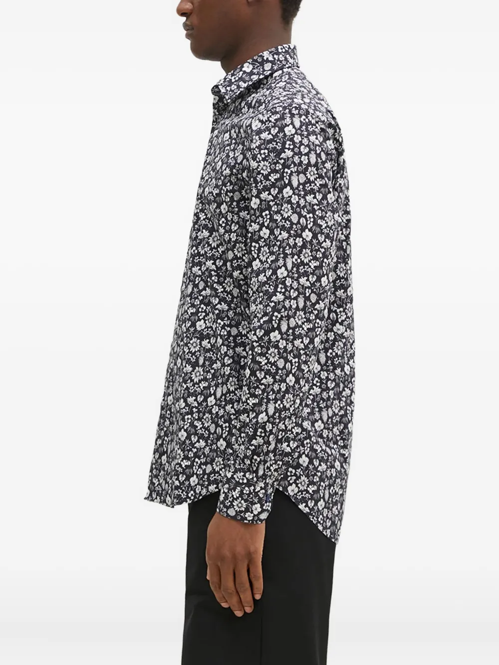 Paul Smith floral print cotton shirt | Image 2